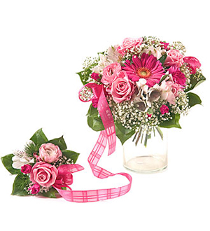 Parcel Bouquet for a Baby Girl