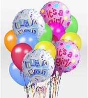It's A Boy Balloon Bunch