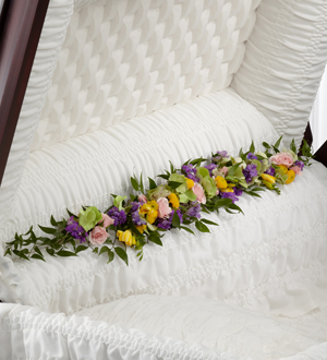The FTD� Trail of Flowers� Casket Adornment