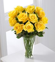 The FTD� Yellow Rose Bouquet