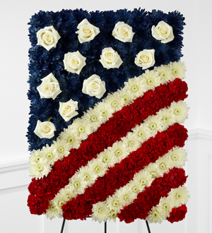 The FTD� Glory Be� Flag Tribute