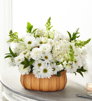 The FTD� Pure Ivory� Basket