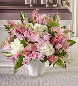 The FTD� Simply Serene� Floor Basket