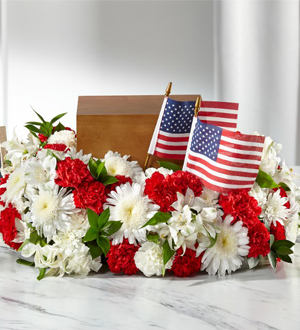 The FTD� Spirit of Patriotism� Cremation Adornment