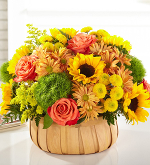 The FTD� Harvest Sunflower� Basket 